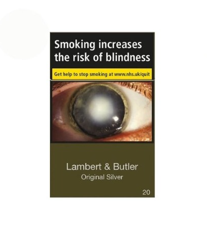 Lambert & Butler Original Silver Cigarettes