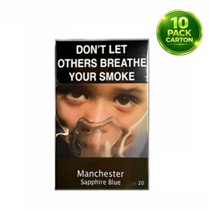 Manchester Sapphire Blue Black Edition Cigarettes