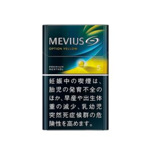 Mevius Premium Menthol Option Yellow 5 Cigarettes