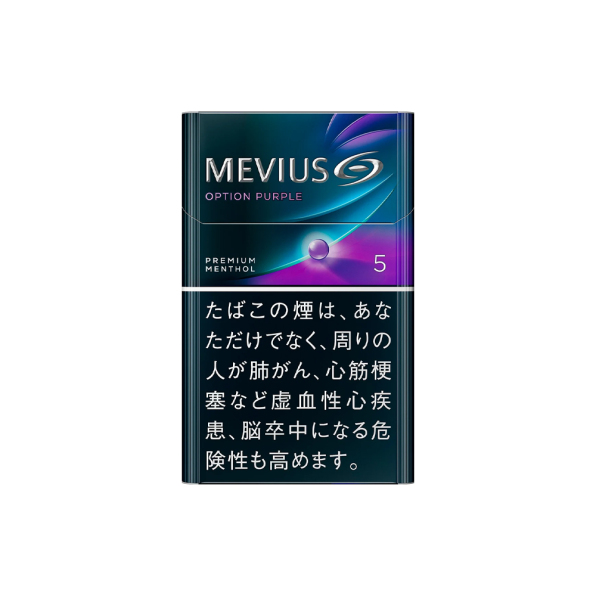Mevius Premium Menthol Option Purple 5mg Mevius Premium Menthol Option Purple 5mg